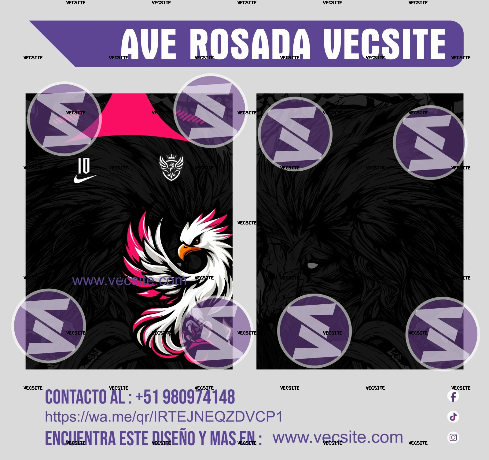 AVE DESSING ROSADO