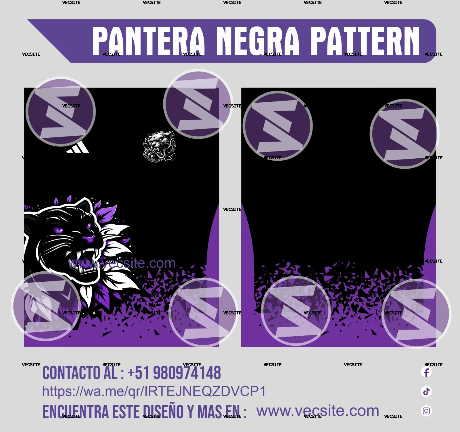 pantera negra pattern