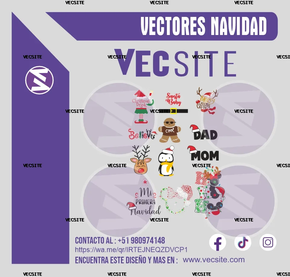VECTORES PARA NAVIDAD