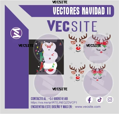 VECTORES NAVIDAD II