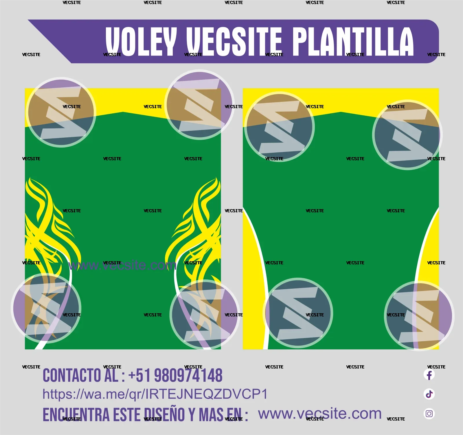 voley vecsite plantilla