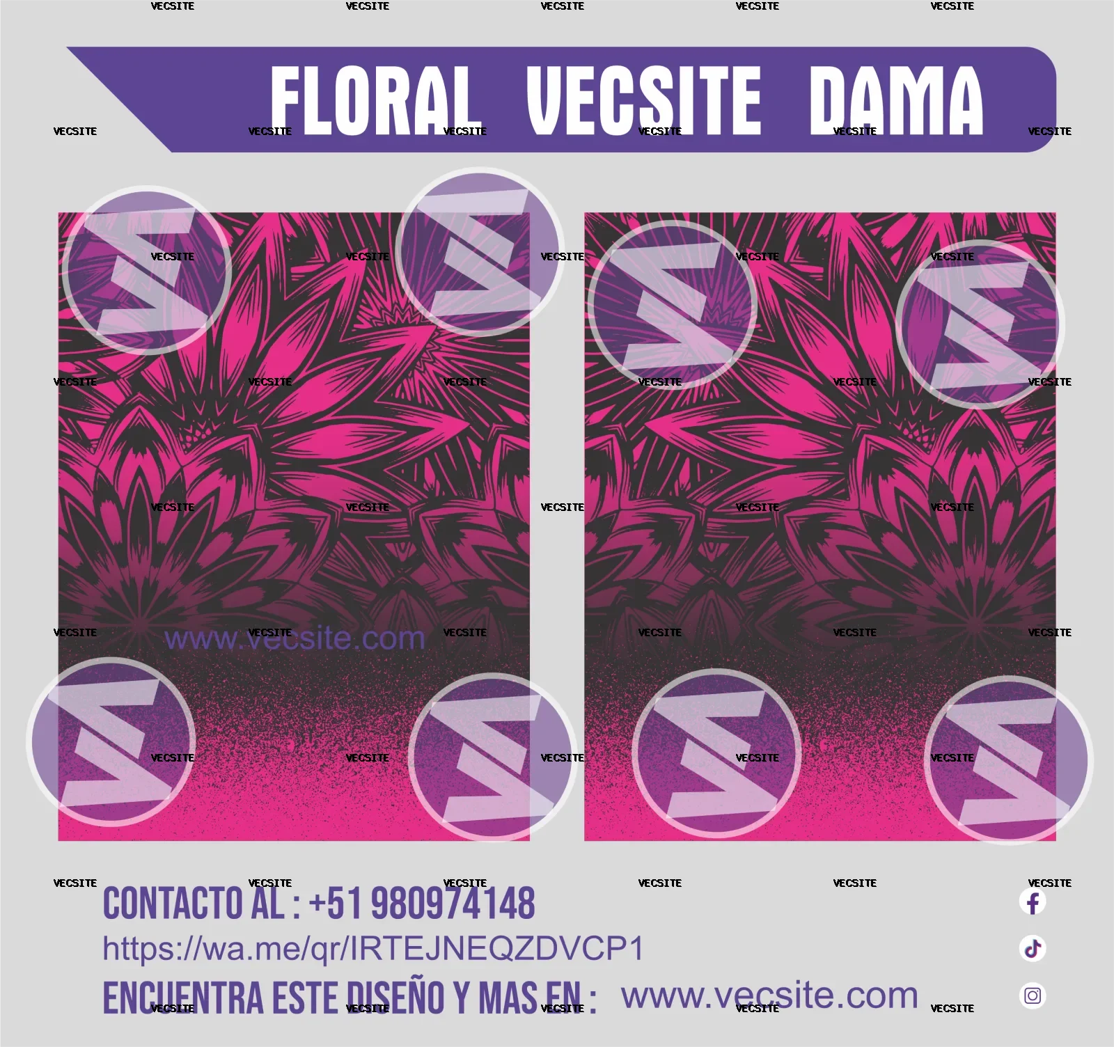 floral dama vecsite