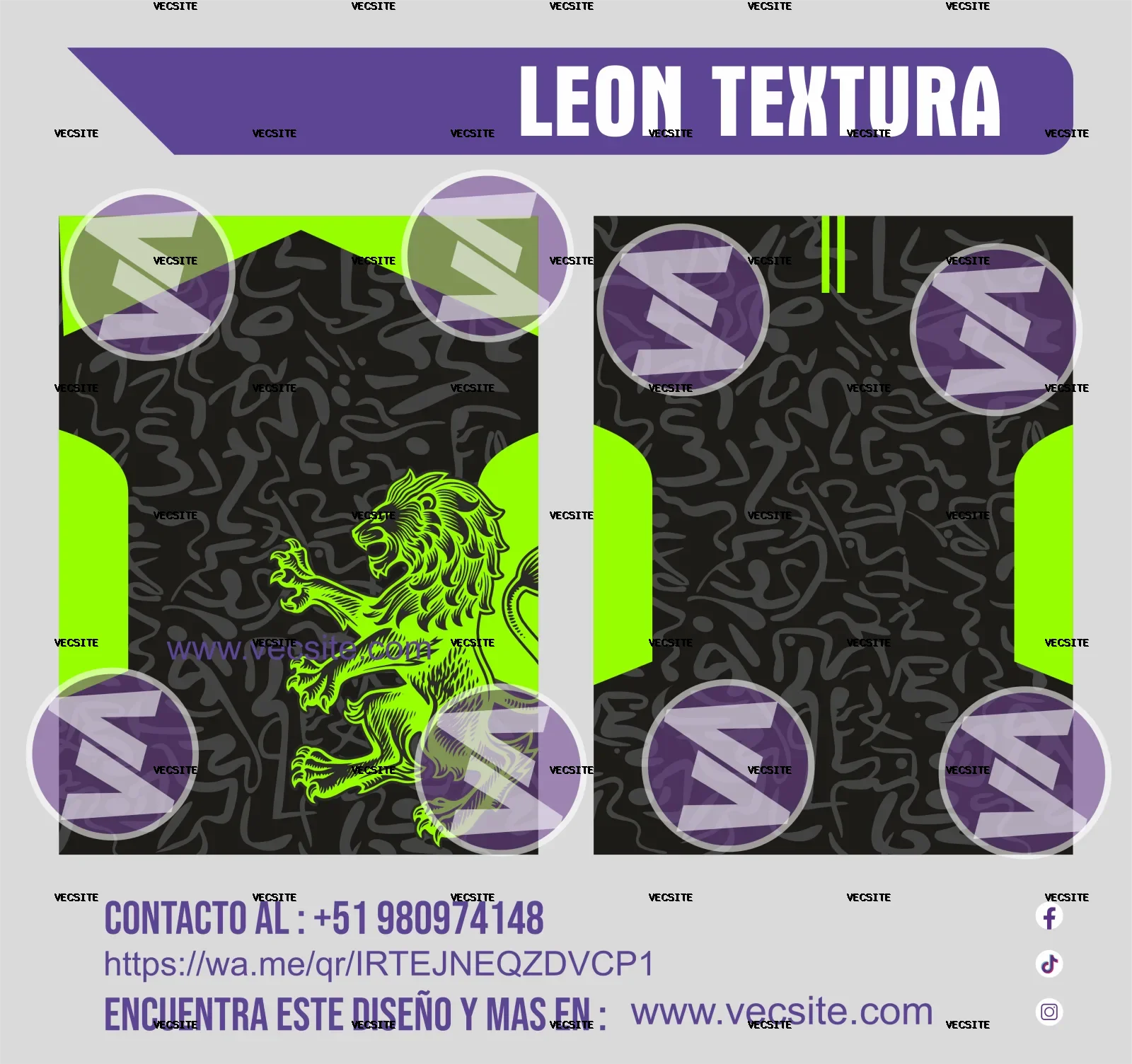 león  vecite textura