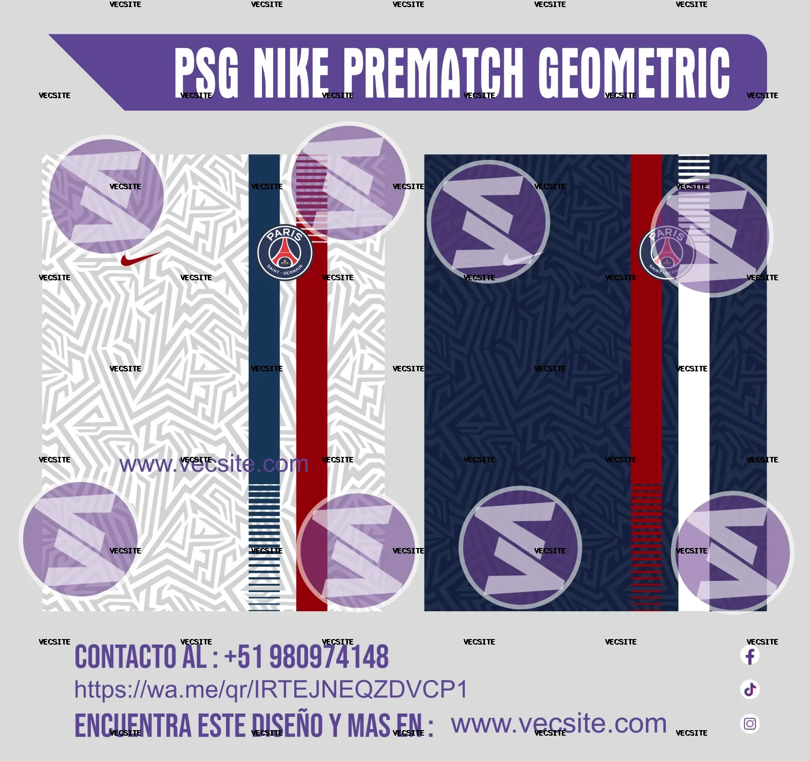 PARIS SAINT GERMAIN NIKE PRE MATCH GEOMETRIC