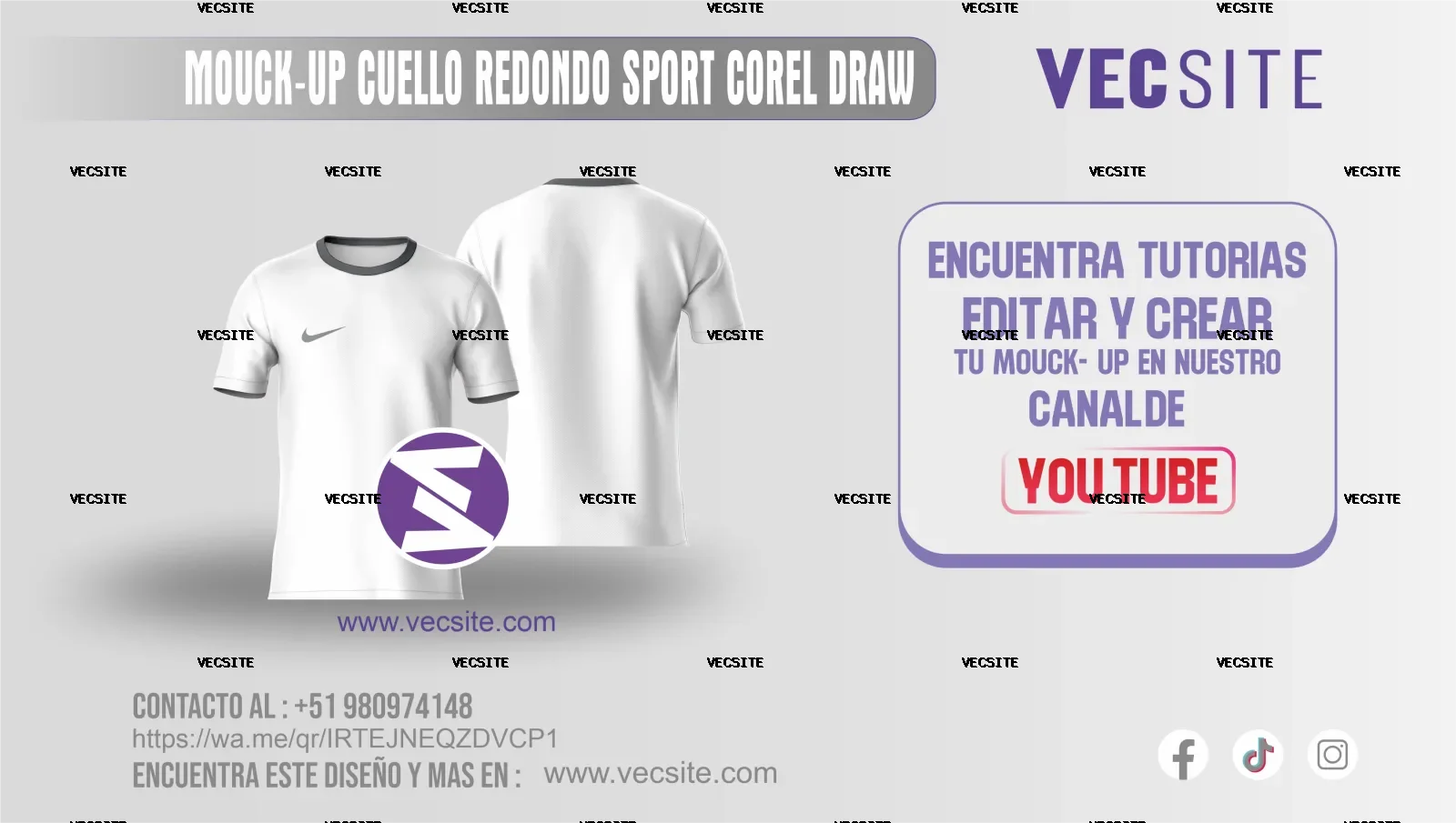 mouck up cuello redondo formato corel draw