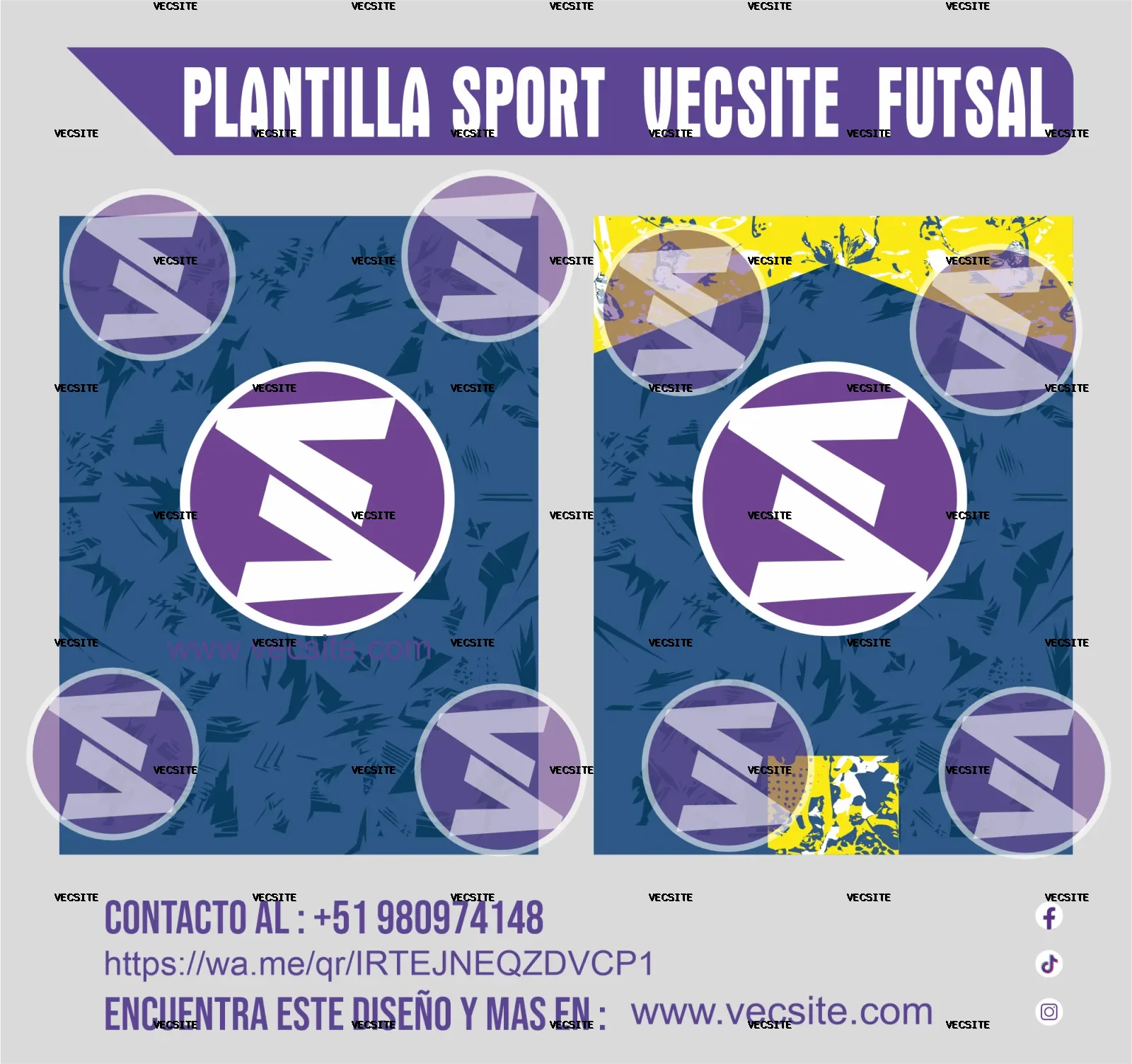 plantilla sport vecsite futsal