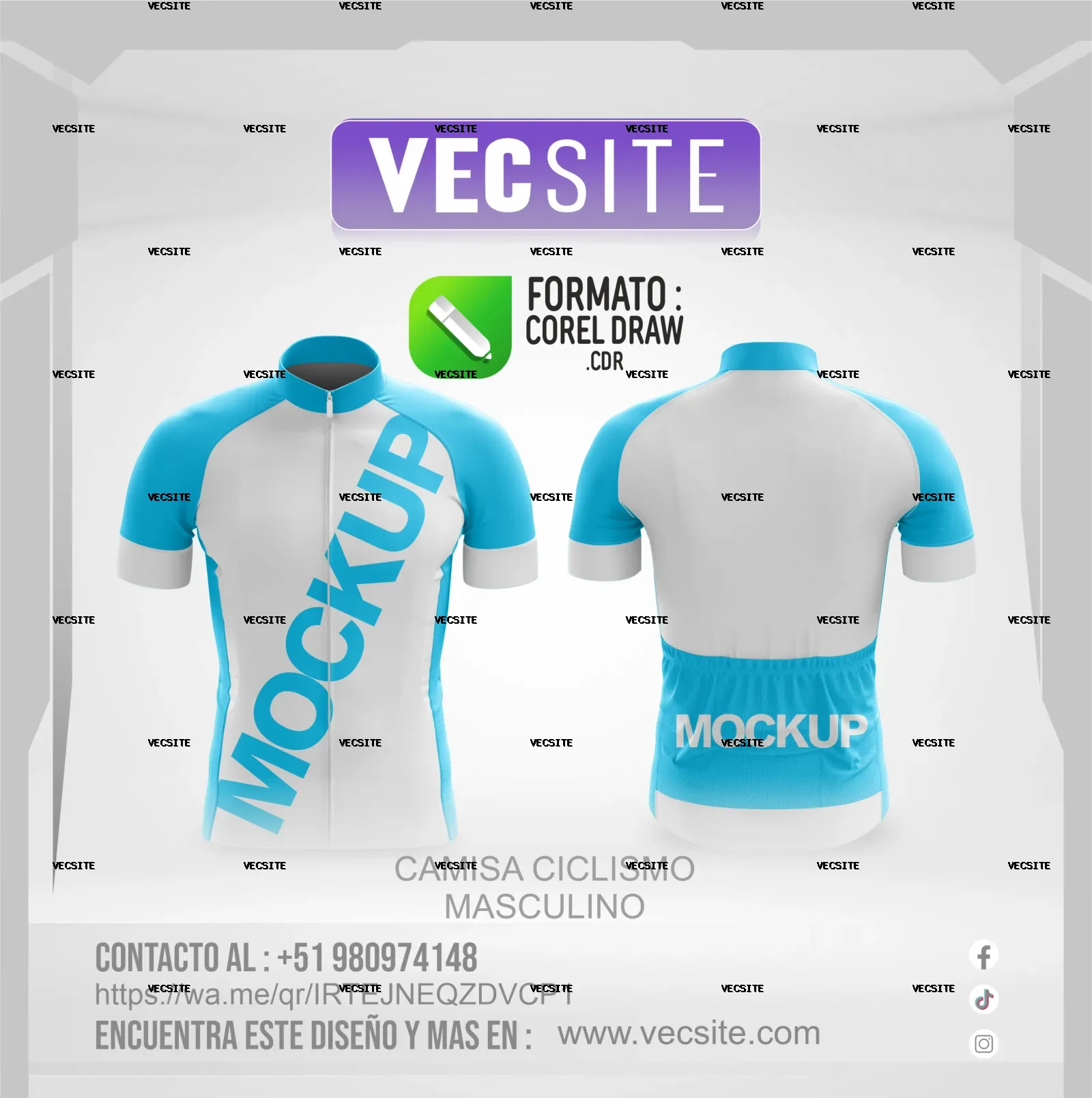 CAMISA CICLISMO MASCULINO