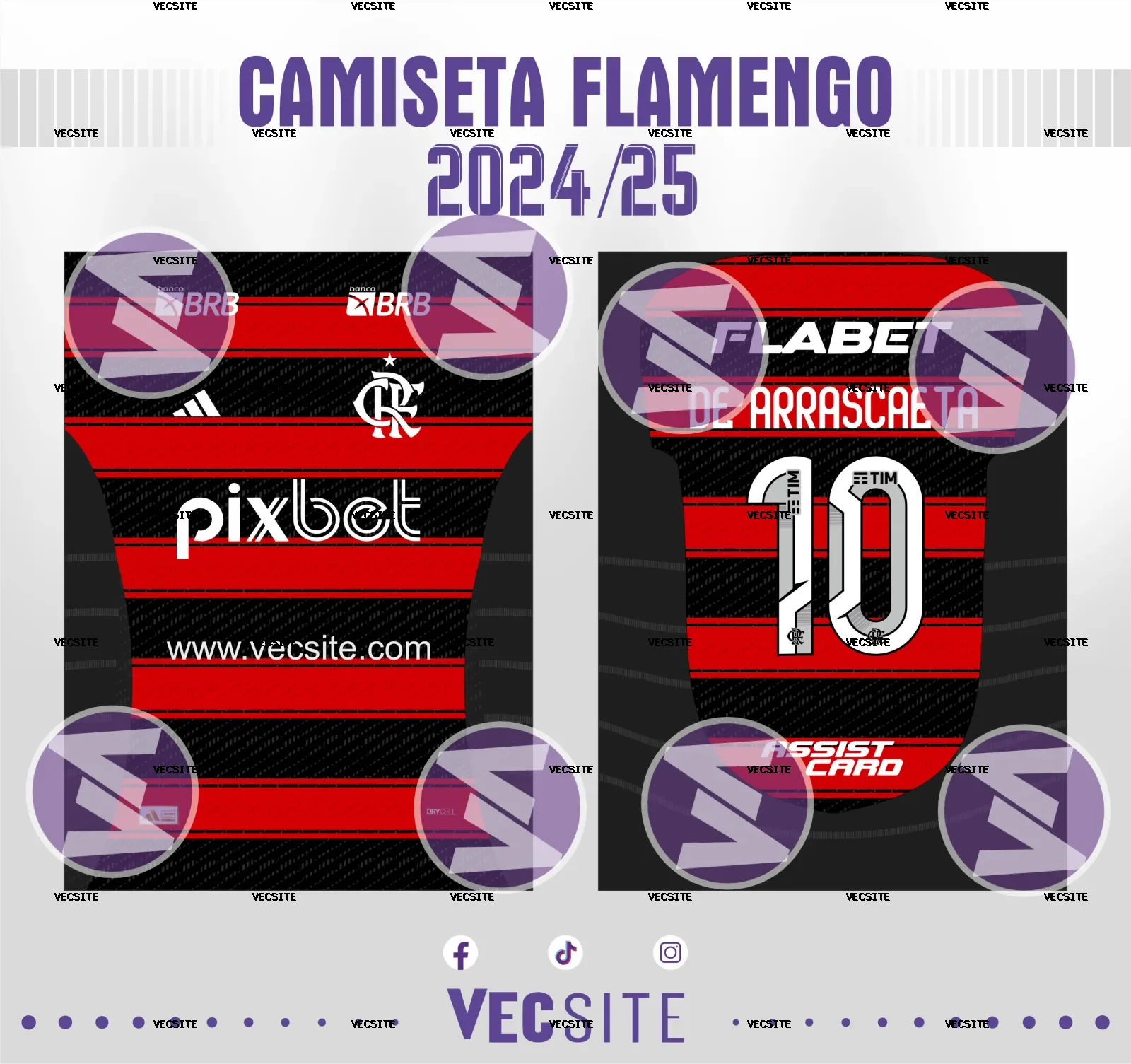 camiseta flamengo 2024 25
