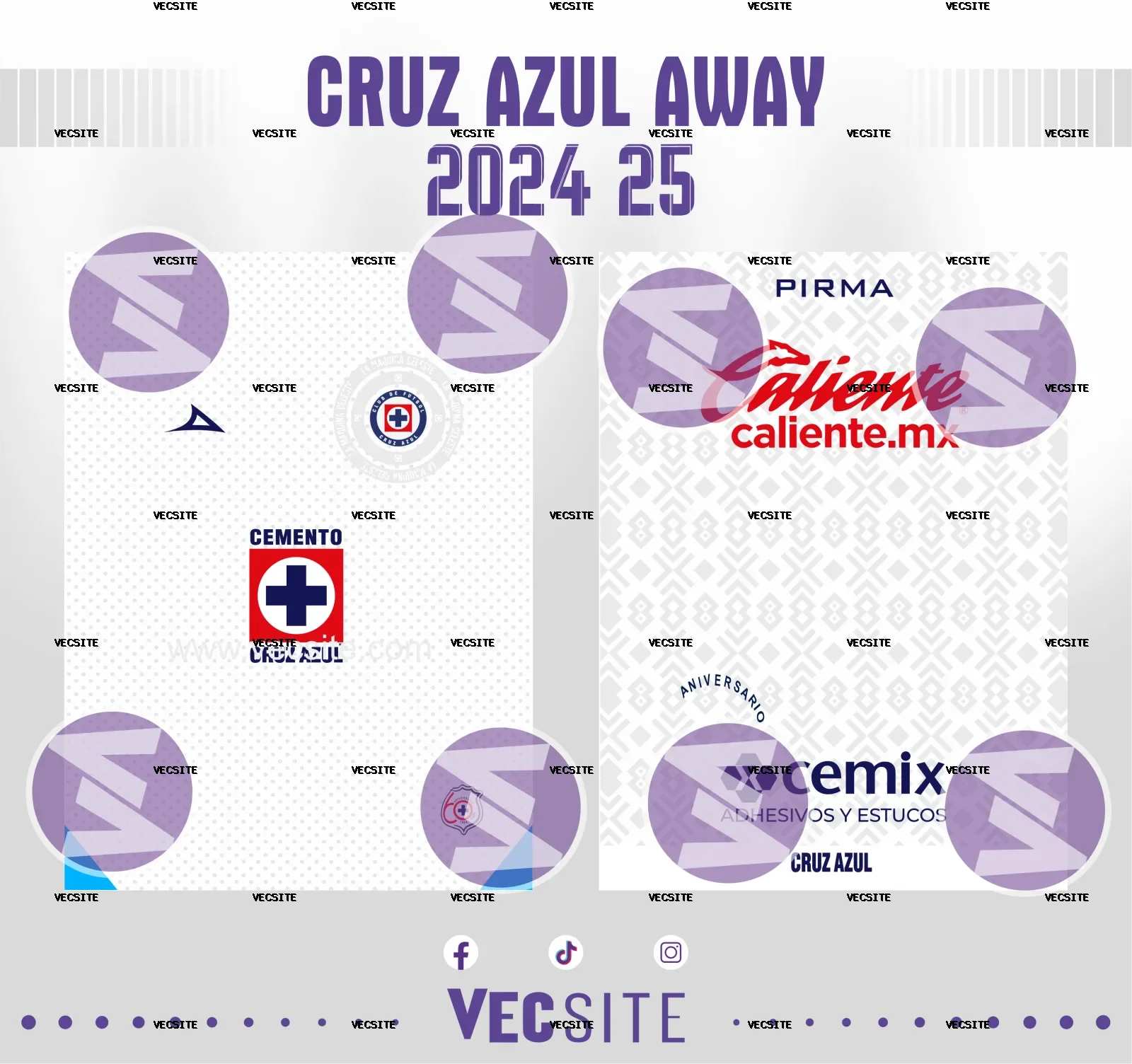 Visitante Cruz Azul 2024-25