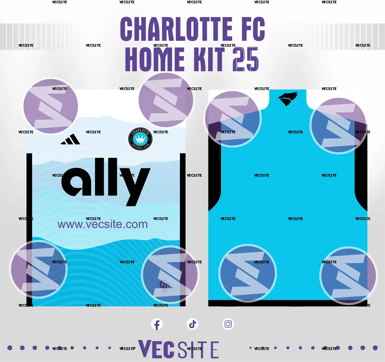 Charlotte FC Home Kit 25