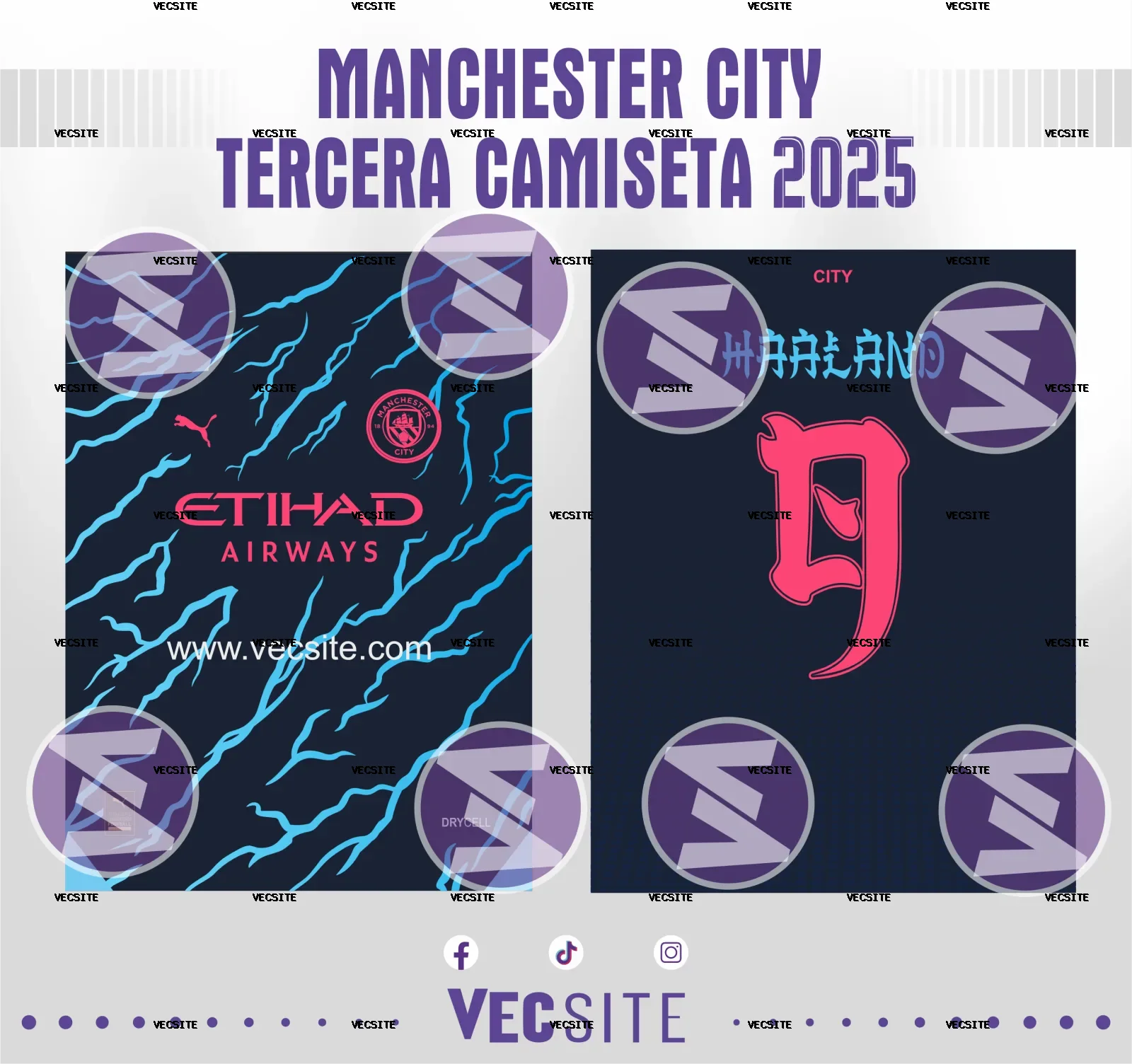 Manchester City Tercera Camiseta 2025