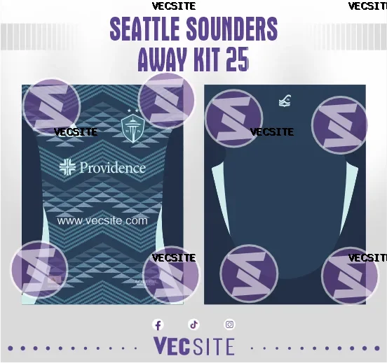 Seattle Sounders Away Kit 25
