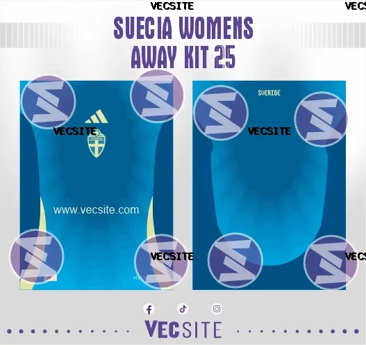 Suecia Womens Away Kit 25