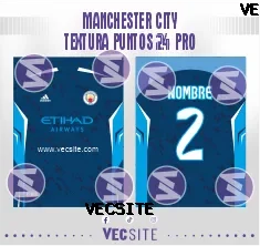 Manchester City Textura Puntos 24 PRO