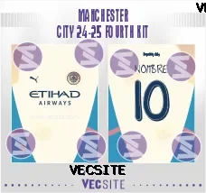 Manchester City 24-25 fourth kit