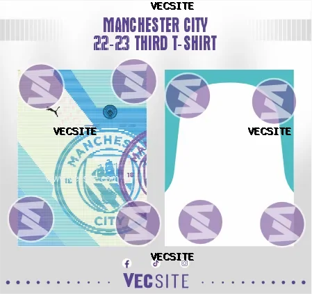 Manchester City 22-23 Third T-Shirt