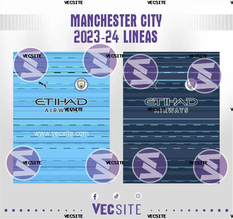Manchester City 2023-24 Lineas