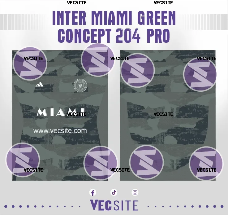 Inter Miami Green Concept 204 PRO