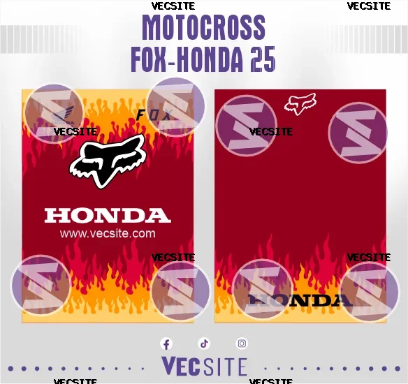Motocross Fox-Honda 25