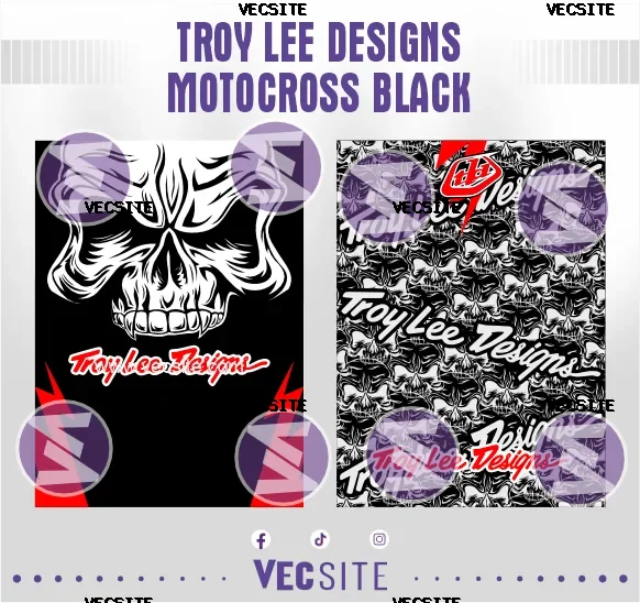 Troy Lee Designs Motocross Black