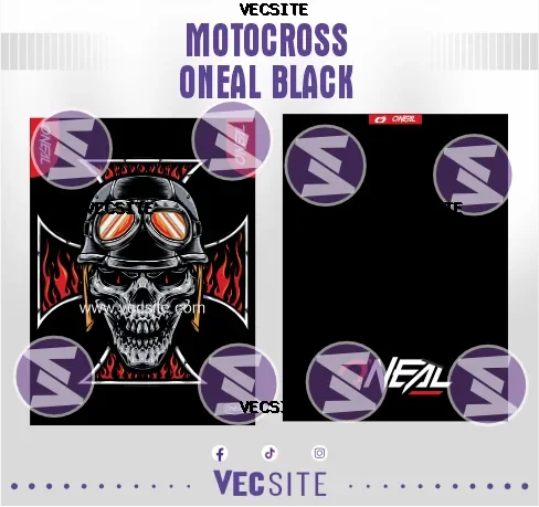 Motocross Oneal Black