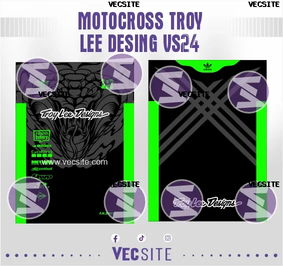 Motocross Troy Lee Desing VS24