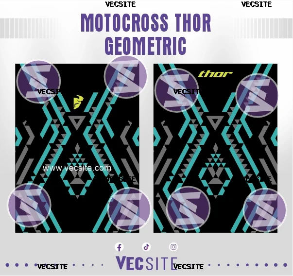 Motocross Thor Geometric