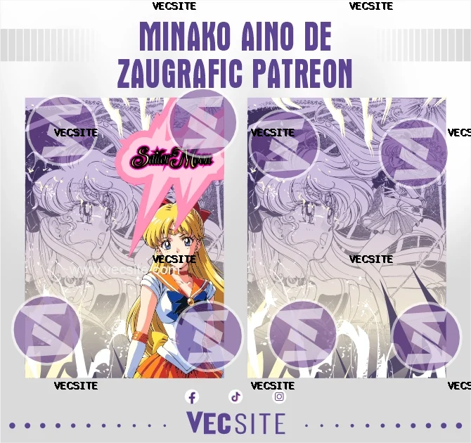 Minako Aino de zaugrafic