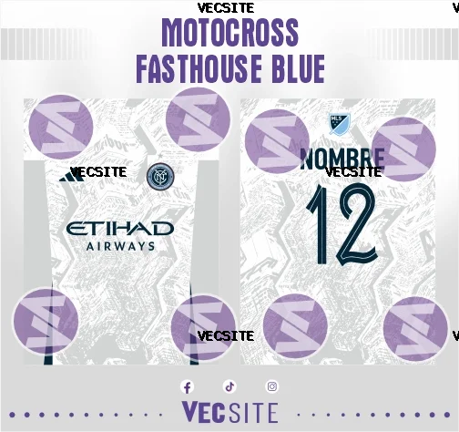 Motocross Fasthouse Blue