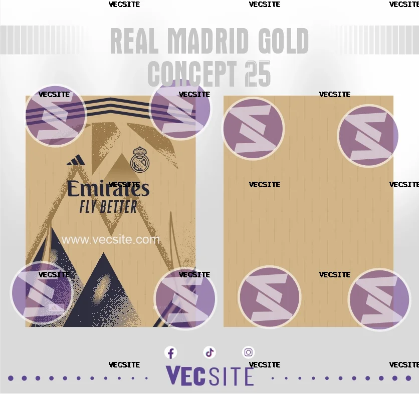Real Madrid Gold Concept 25