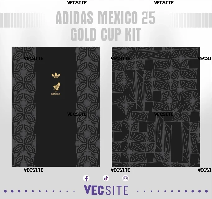 Adidas Mexico 25 Gold Cup Kit