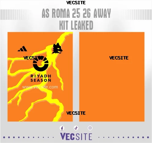 AS Roma 25 26 Away Kit Leaked