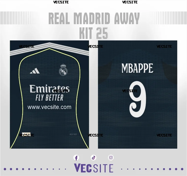 Real Madrid Away Kit 25