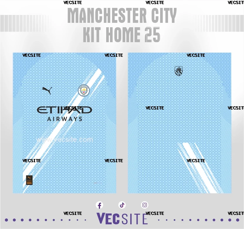 Manchester City Kit Home 25