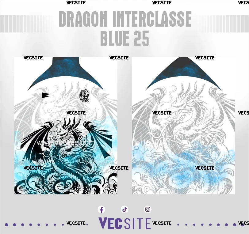Dragon Interclasse blue 25