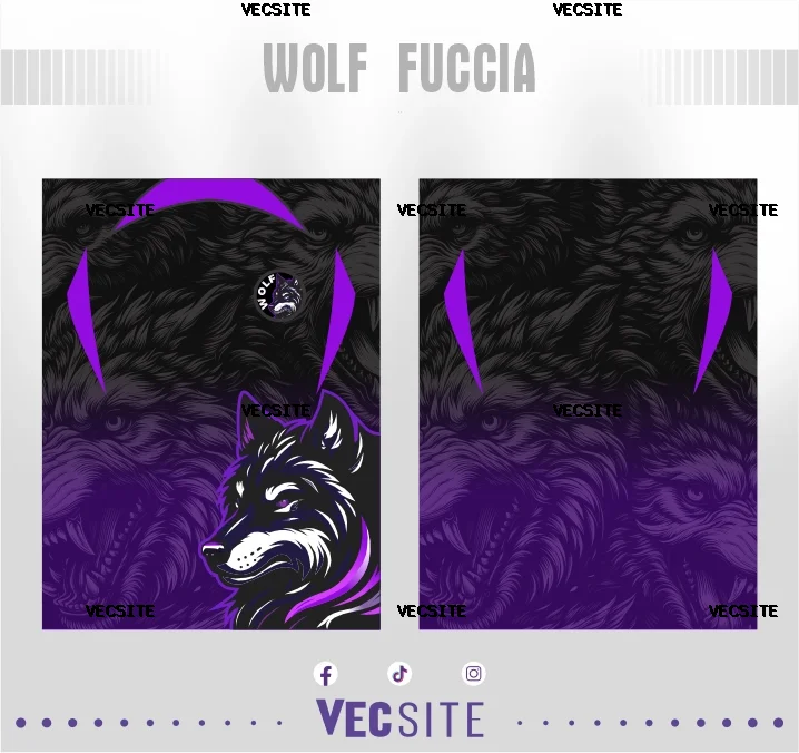 wolf fucsia