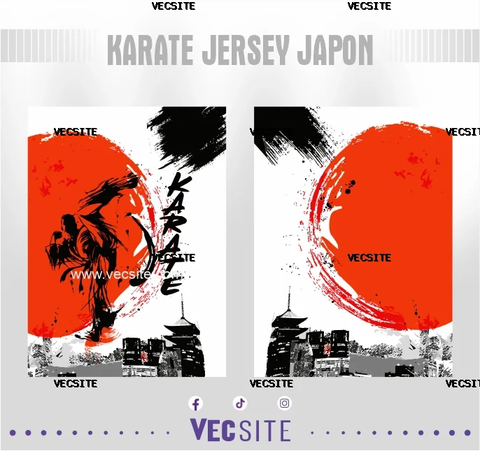 Karate jersey Japon