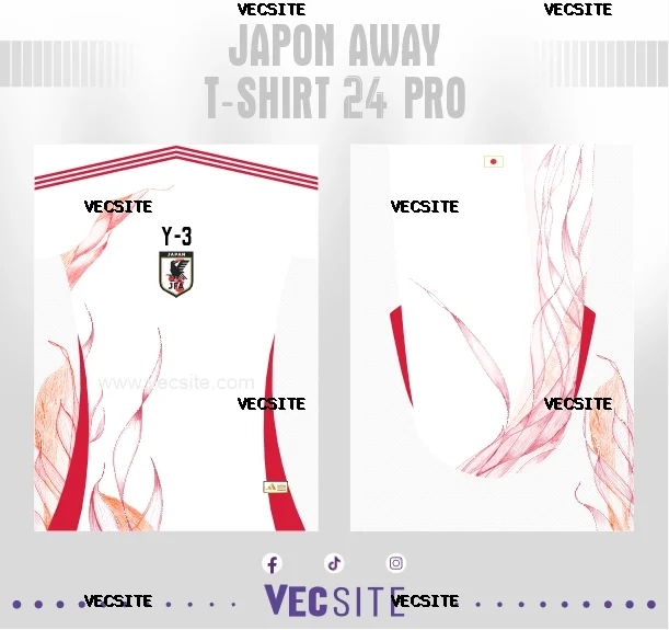 Japon Away T-shirt 24 PRO