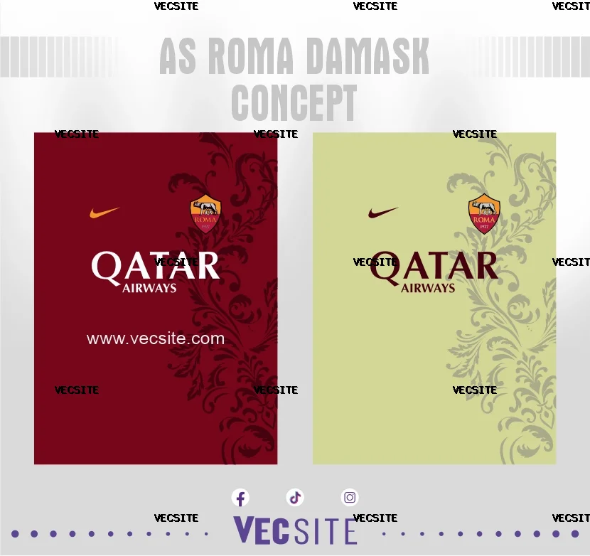 AS Roma Damask Concept