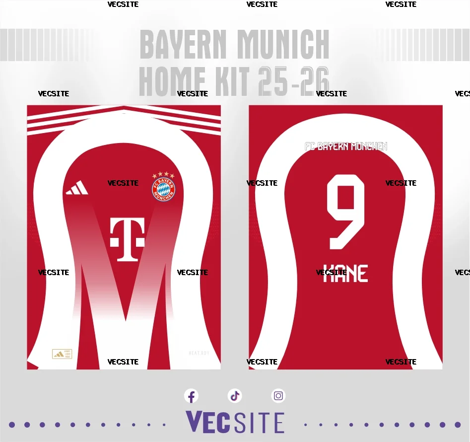 Bayern Munich Home Kit 25-26