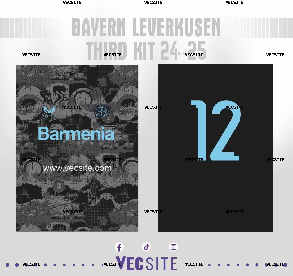 Bayern Leverkusen Third Kit 24-25