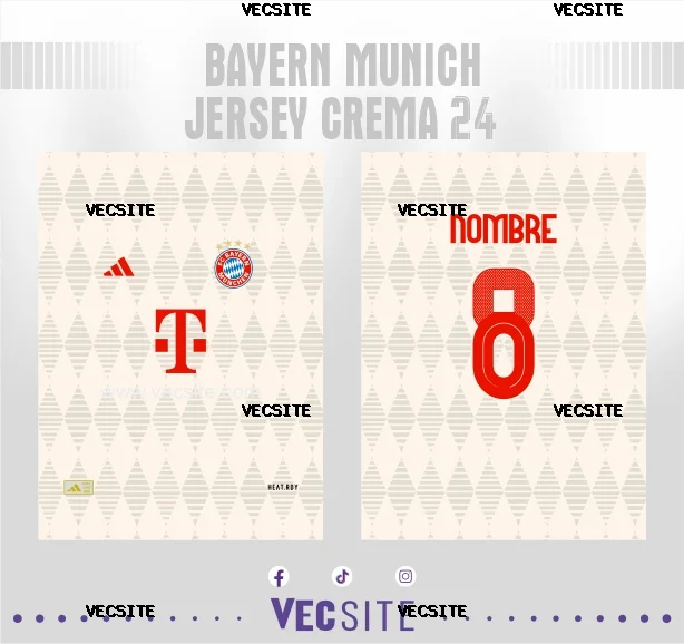 Bayern Múnich Jersey Crema 24