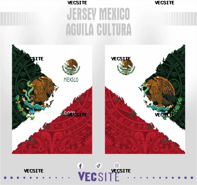 Jersey Mexico Aguila Cultura