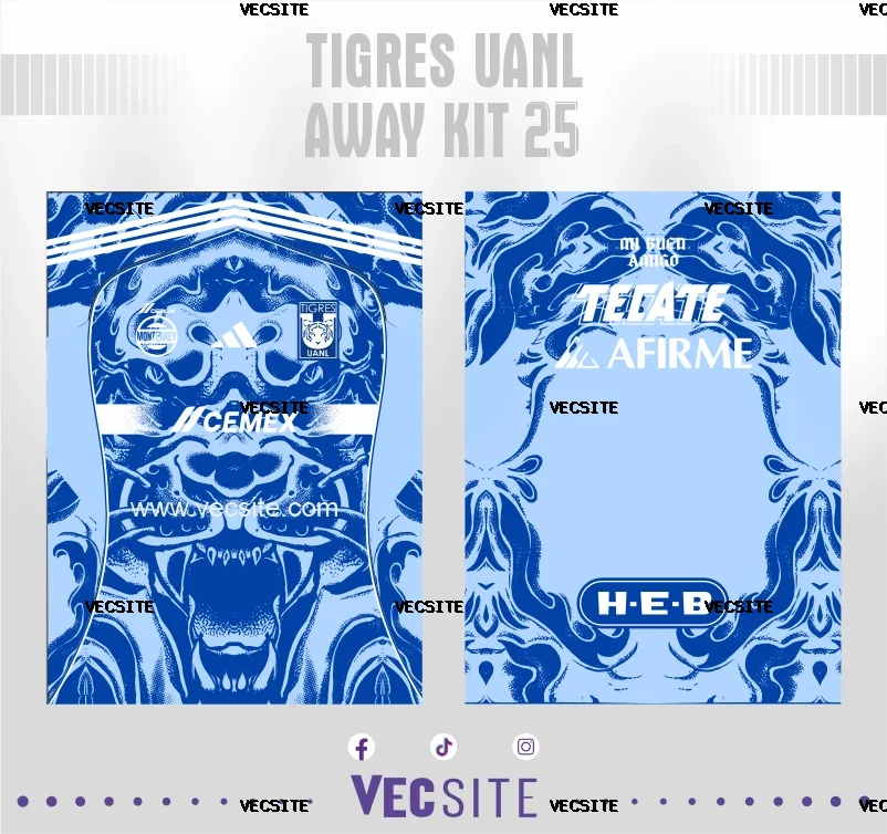 Tigres UANL Away Kit 25