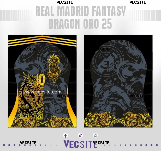 Real Madrid Fantasy Dragon Oro 25