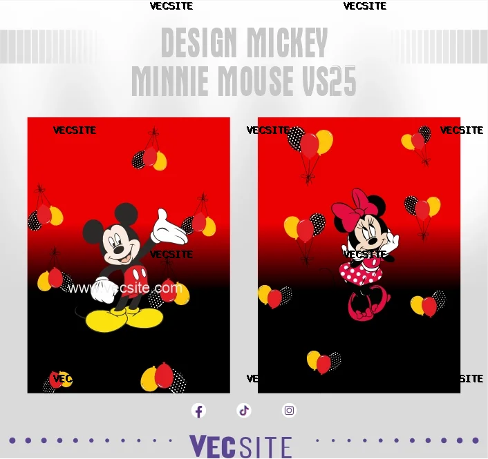 Design Mickey&Minnie Mouse VS25