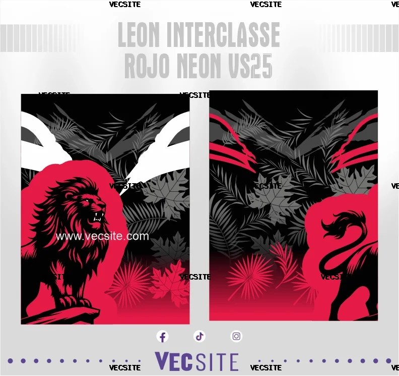 Leon Interclasse Rojo Neon VS25