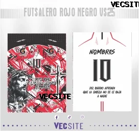 Futsalero Rojo – Negro VS25