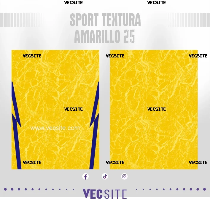 Sport Textura Amarillo 25