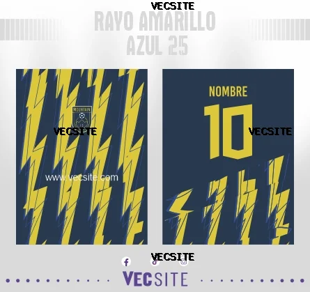 Rayo Amarillo – Azul 25